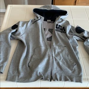 Nike Olympic basketball zip up sweater